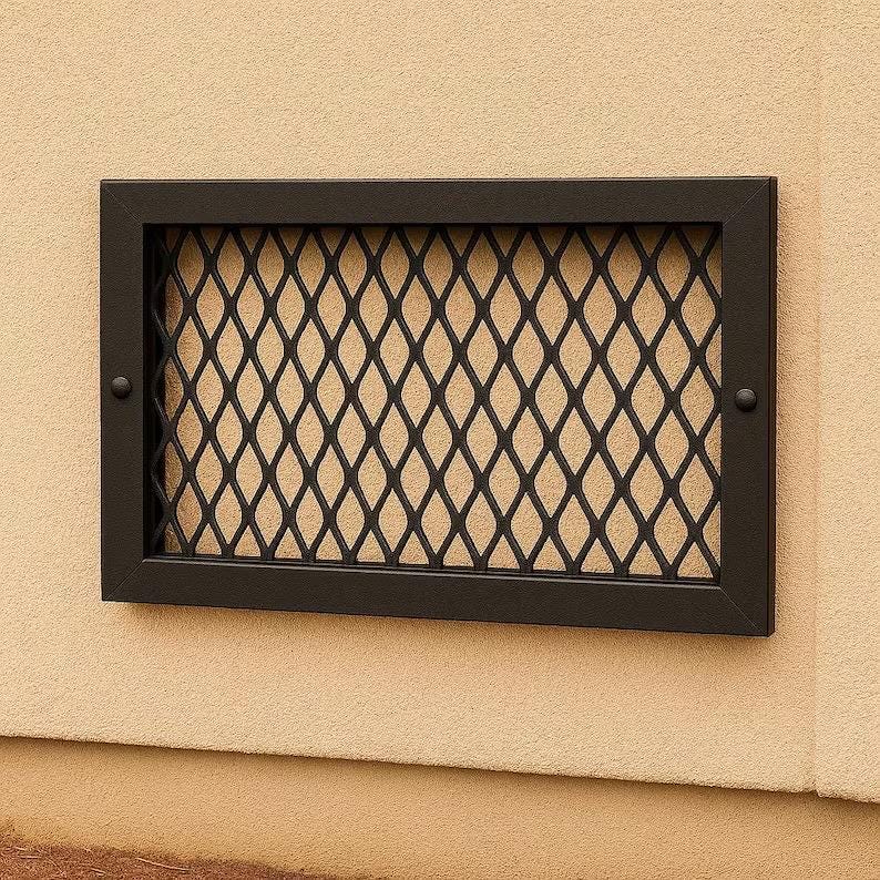 Steel Air Vent Cover – Heavy-Duty Crawl Space Vent Grate by the steel fabrication shop, product image 2