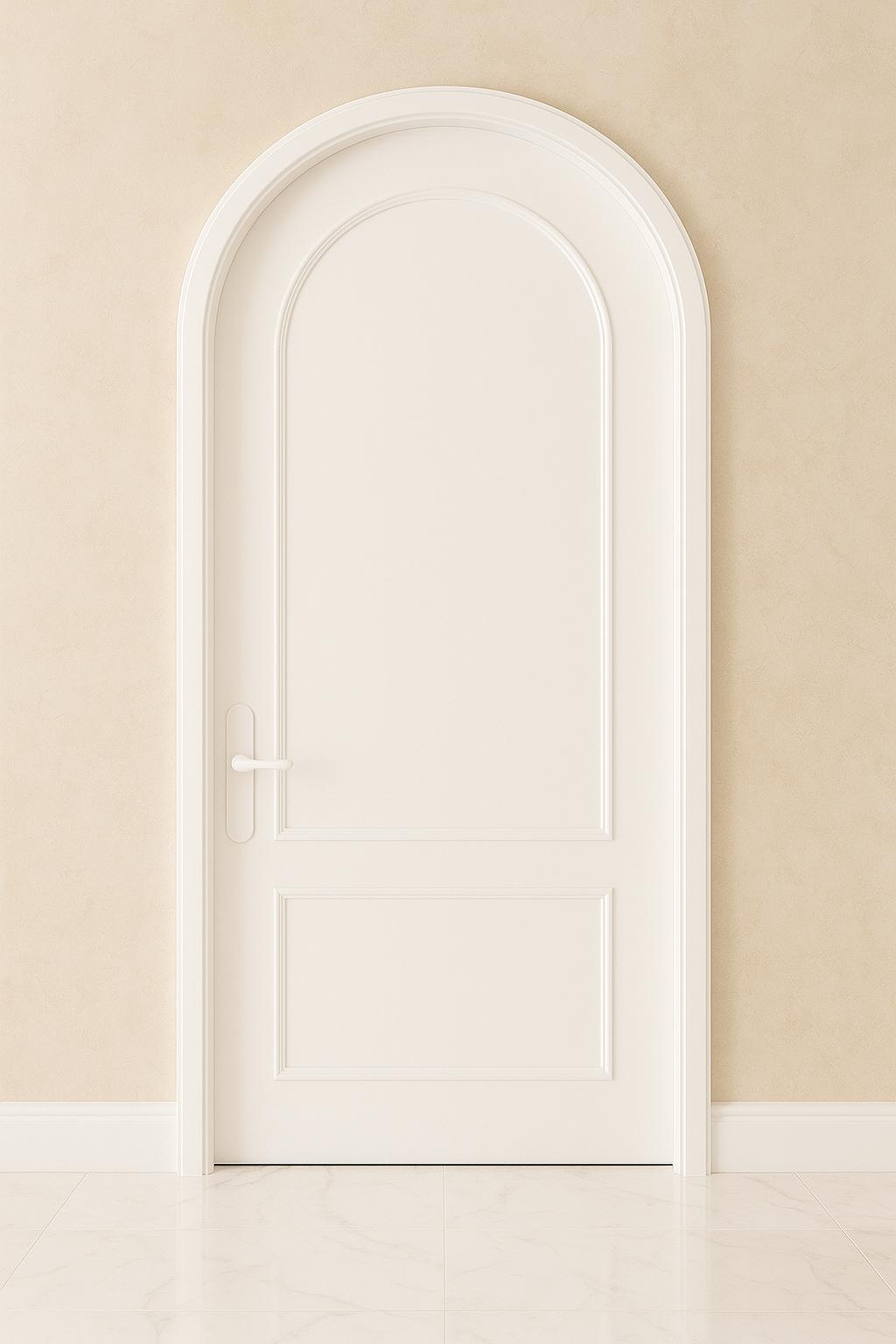 Luxury Arched Wrought Iron Door by the steel fabrication shop, product image 2