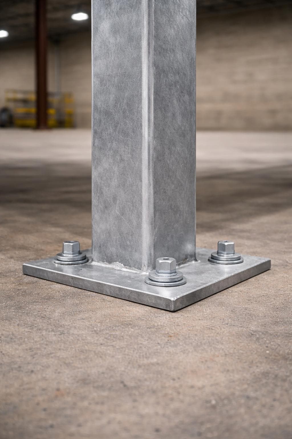 Custom 4x4 Steel Column – Welded Steel Post by the steel fabrication shop, product image 6
