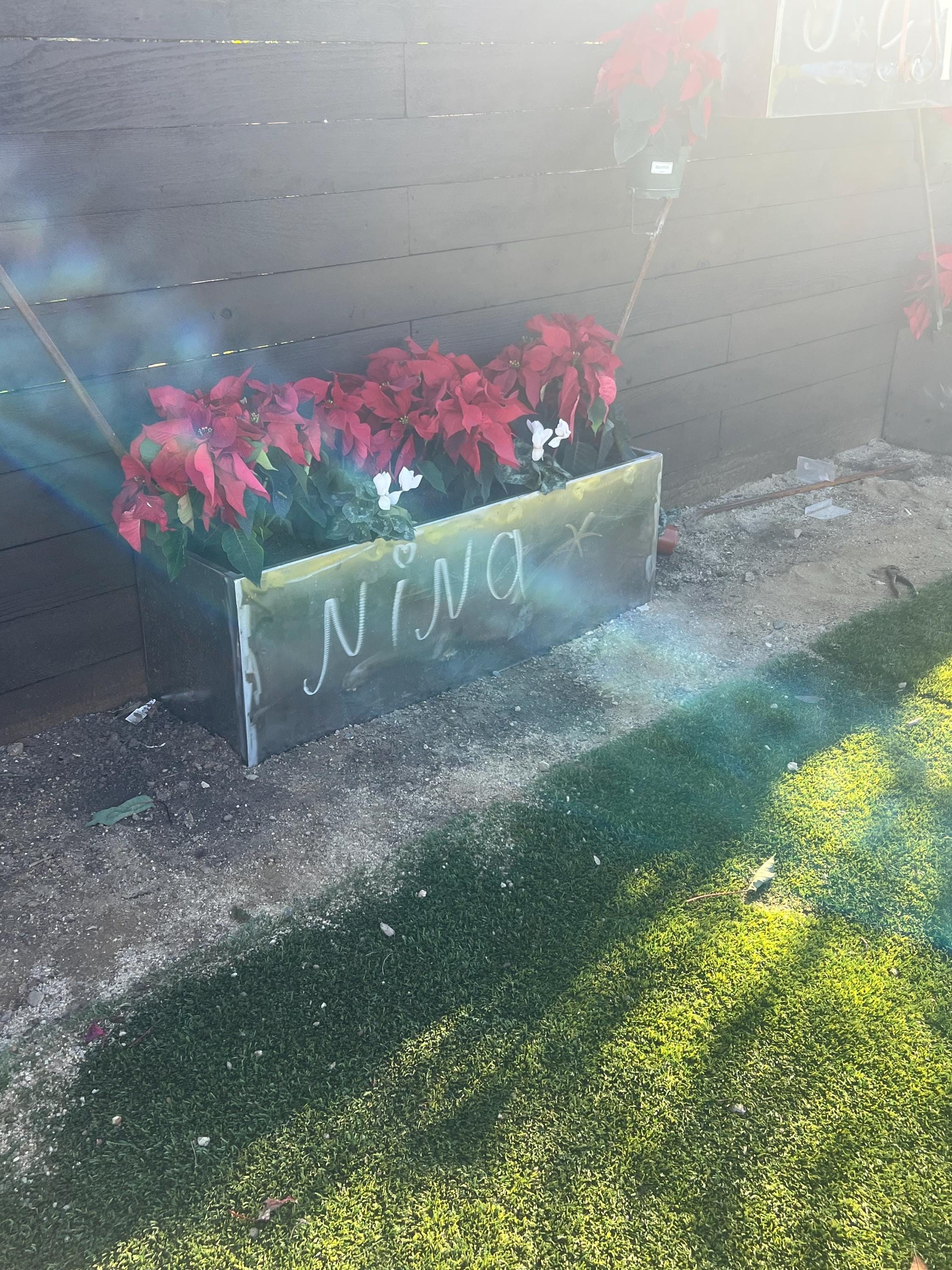 Handmade Modern Steel Planter Box by the steel fabrication shop, product image 2