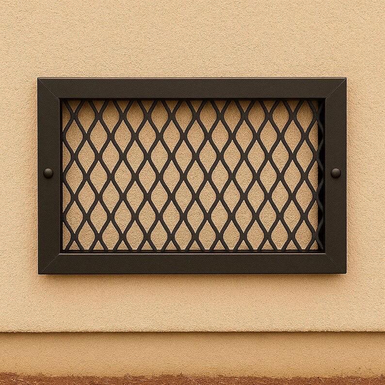Steel Air Vent Cover – Heavy-Duty Crawl Space Vent Grate by the steel fabrication shop, product image 4