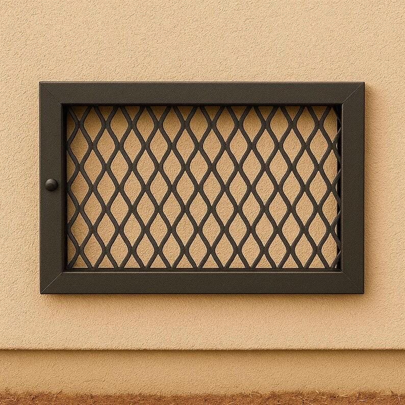 Steel Air Vent Cover – Heavy-Duty Crawl Space Vent Grate by the steel fabrication shop, product image 3