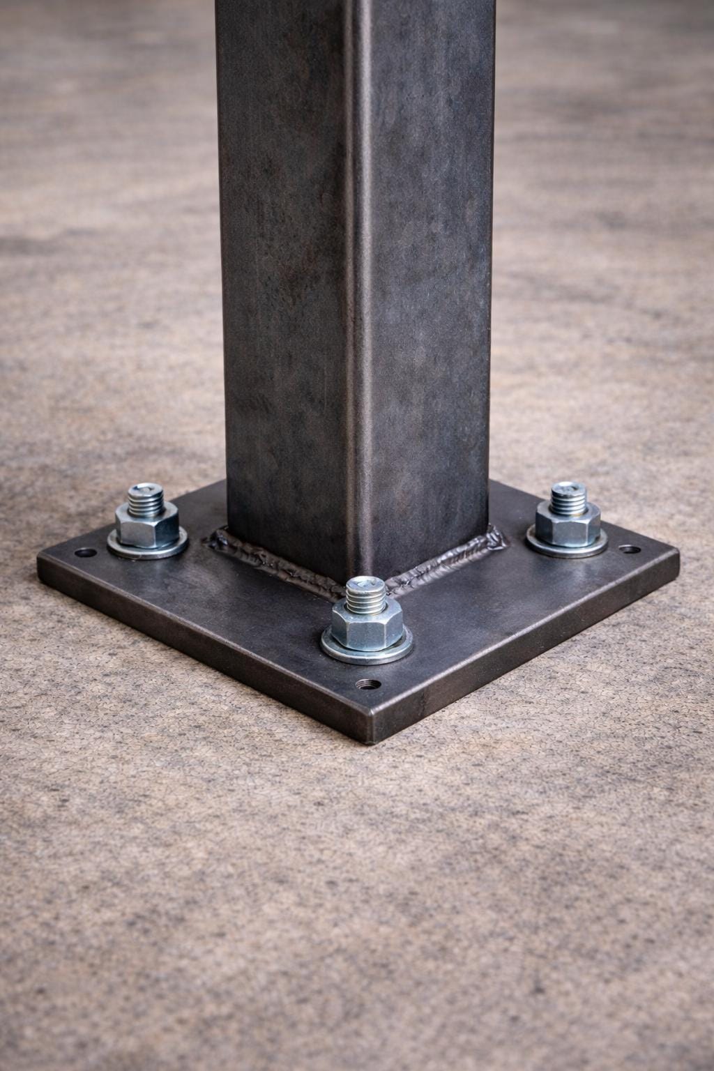 Custom 4x4 Steel Column – Welded Steel Post by the steel fabrication shop, product image 10