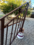 Wrought Iron Stair Railing: Decorative Steel Handrail with Scrolls by Crown Forge Iron, product image 1