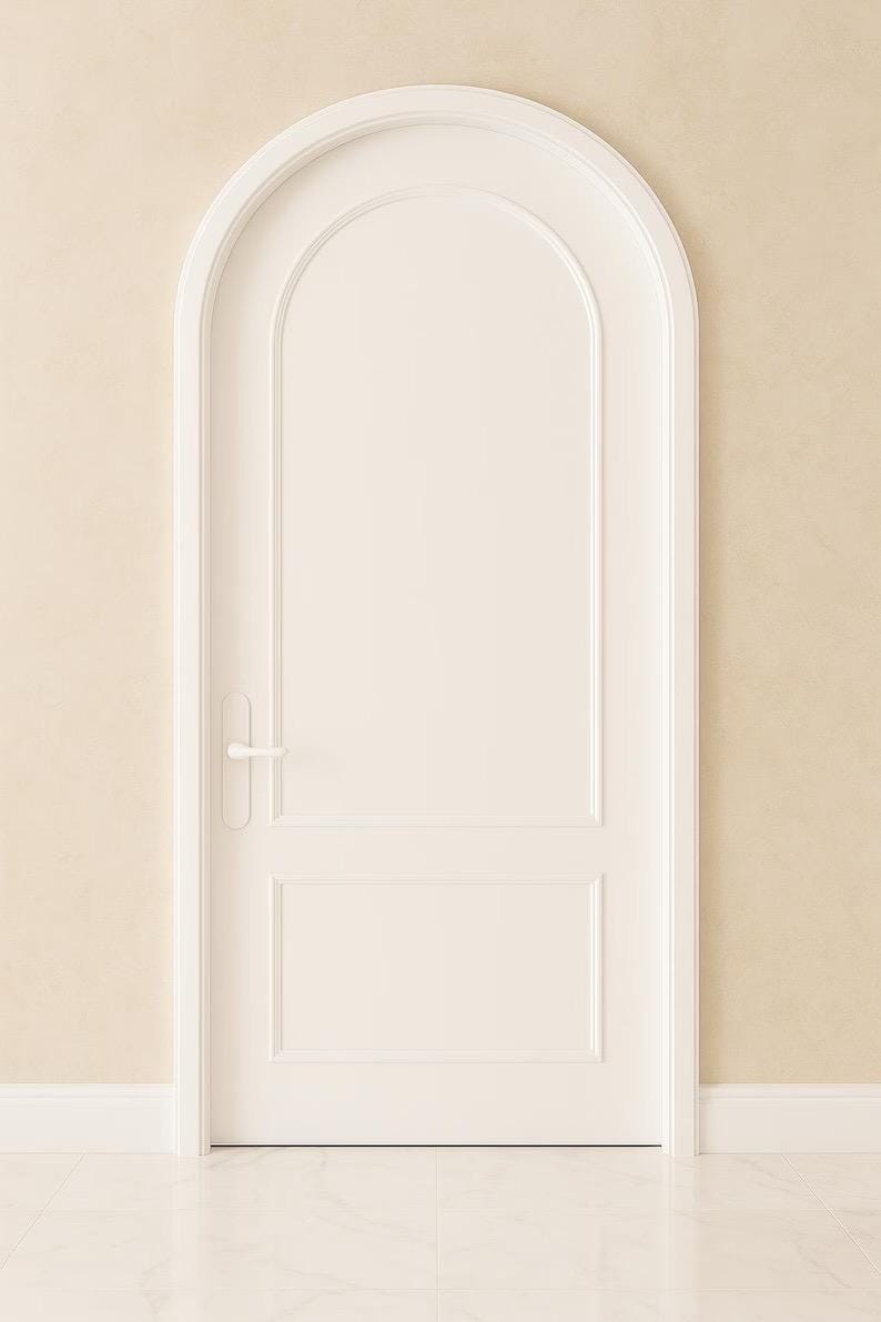 Custom Arched Steel Security Gate by the steel fabrication shop, product image 2