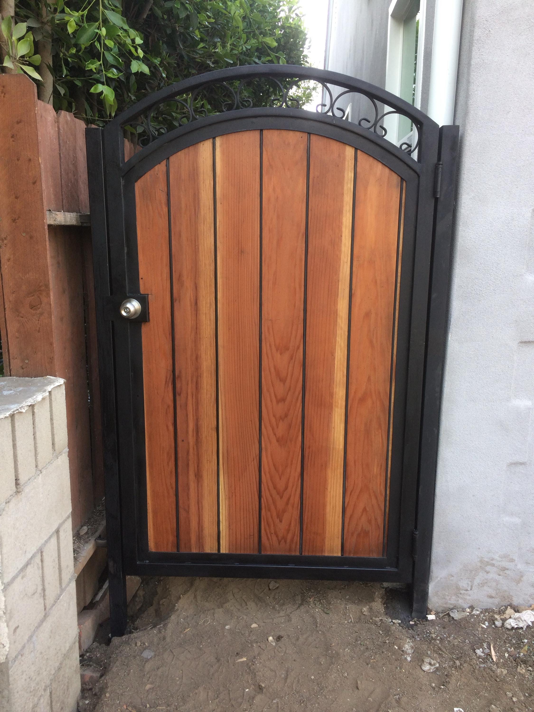 Ray Custom Wooden Exterior Door with Steel Frame by the steel fabrication shop, product image 5