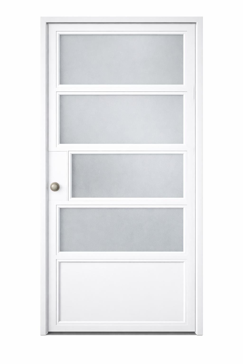Handmade Modern Plexiglass Door by the steel fabrication shop, product image 2