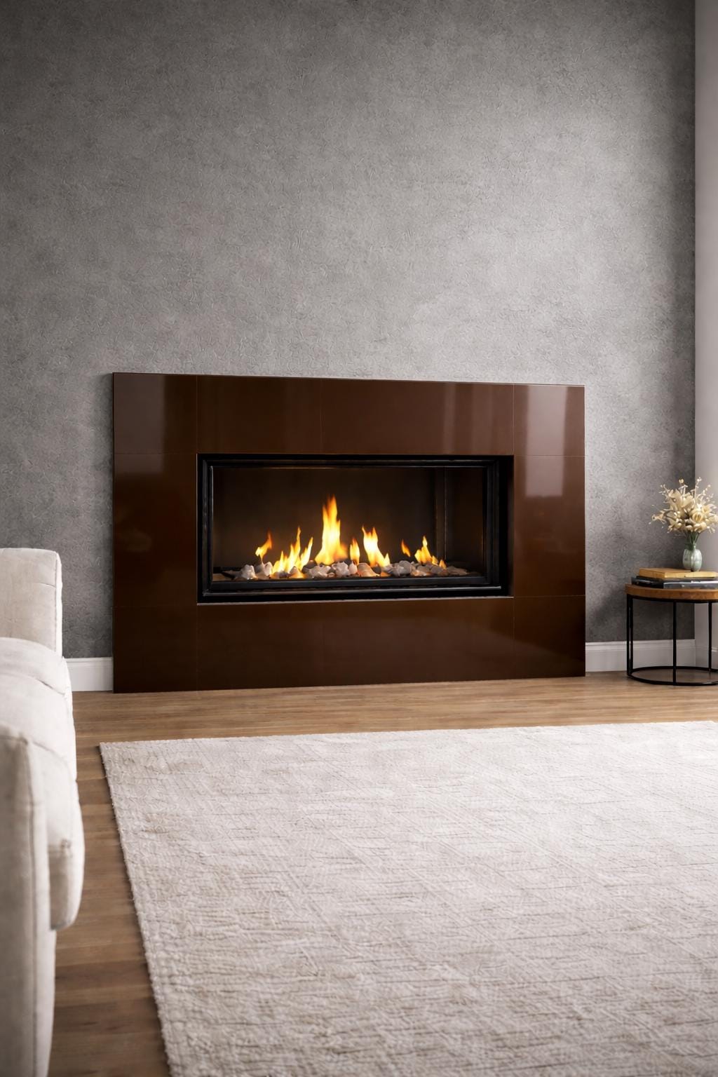 Modern Steel Fireplace Mantel by the steel fabrication shop, product image 2