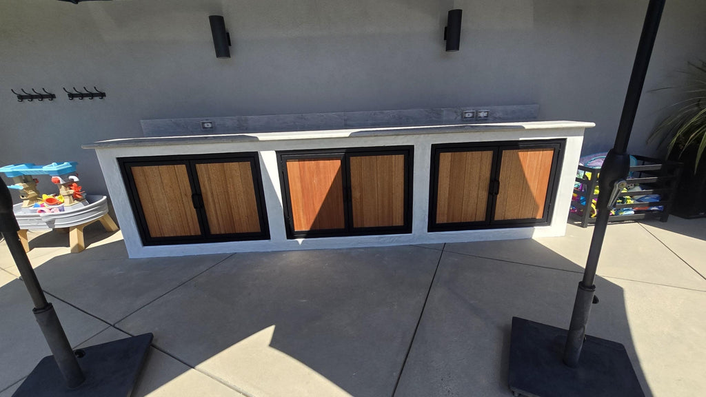 Steel Frame Outdoor Kitchen Cabinet Doors by the steel fabrication shop, product image 2