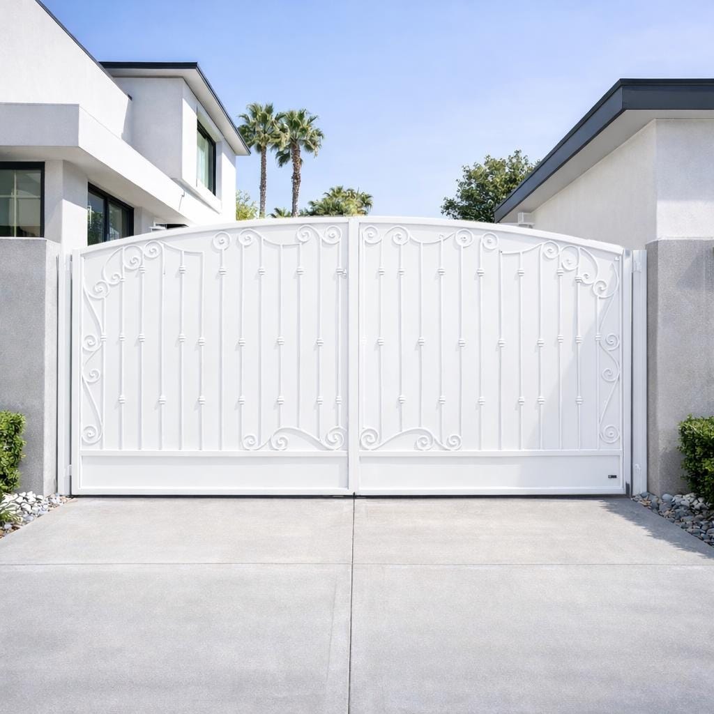 Crestara Estate Driveway Gate by the steel fabrication shop, product image 3