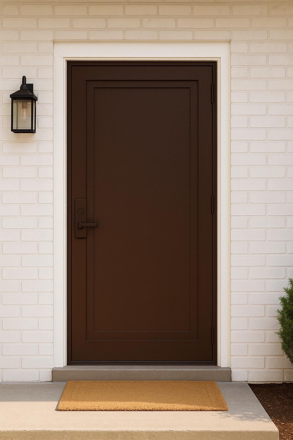 Modern Steel Security Screen Door by the steel fabrication shop, product image 5