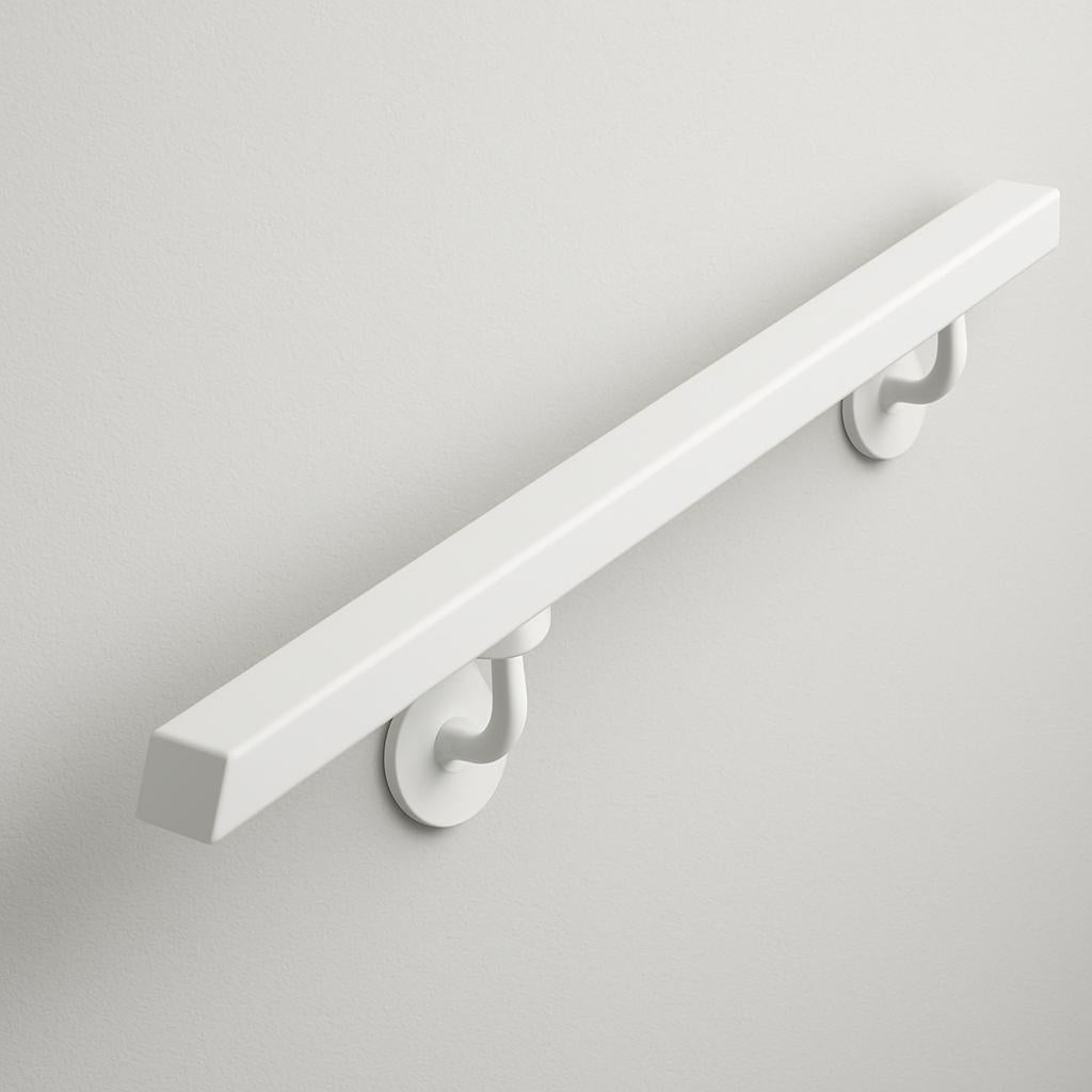 Modern Steel Wall Mounted Handrail by the steel fabrication shop, product image 2