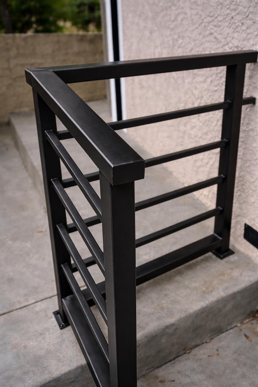 Custom Modern Metal Handrails by the steel fabrication shop, product image 5