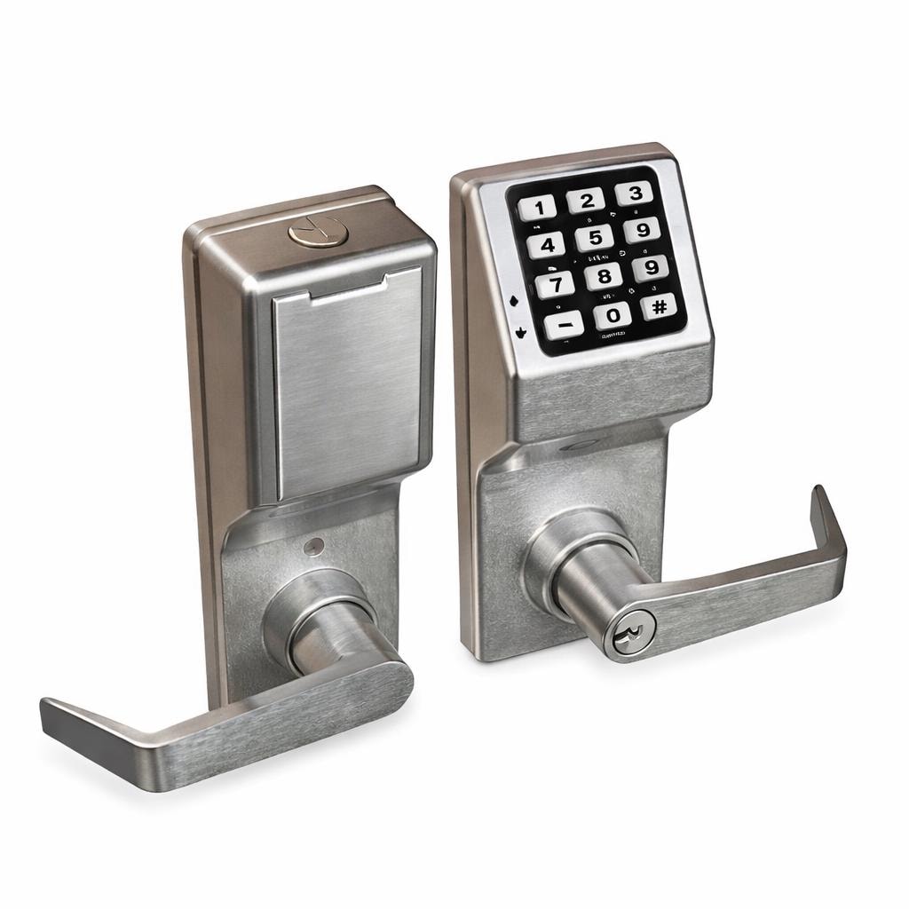 Alarm Lock Heavy-Duty Electronic Weatherproof Door Lock by the steel fabrication shop, product image 1