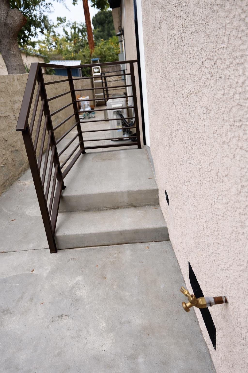 Custom Modern Metal Handrails by the steel fabrication shop, product image 1