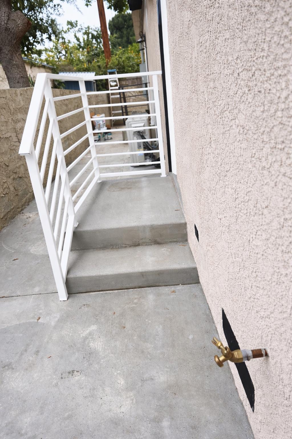 Custom Modern Metal Handrails by the steel fabrication shop, product image 2