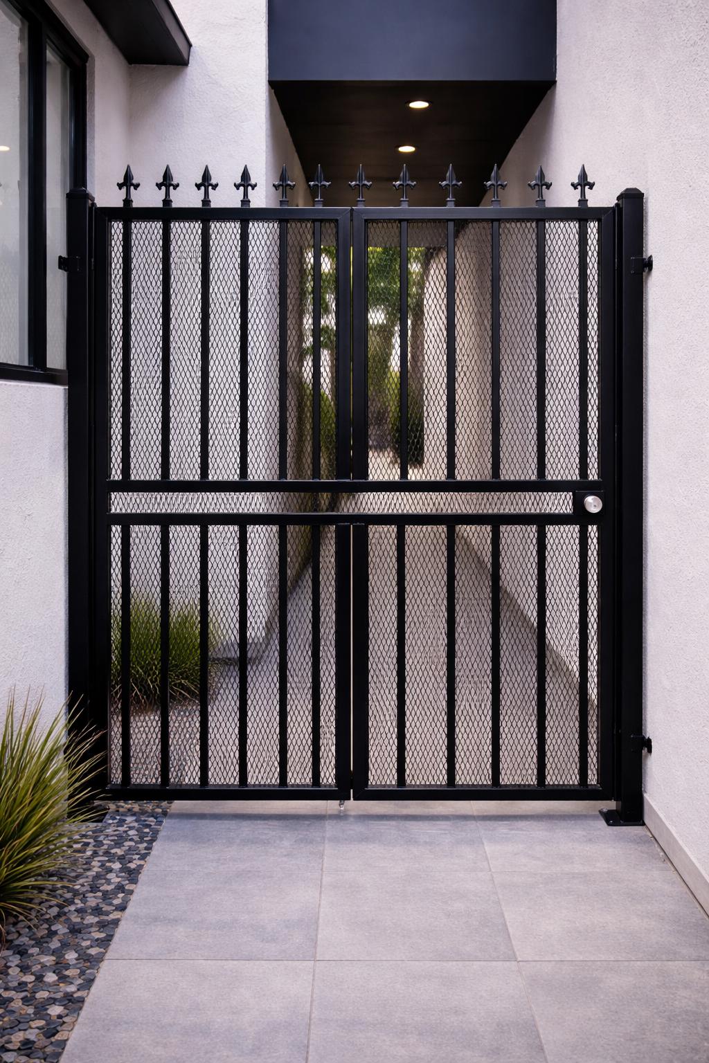 UrbanEdge Steel pedestrian Gate by the steel fabrication shop, product image 1
