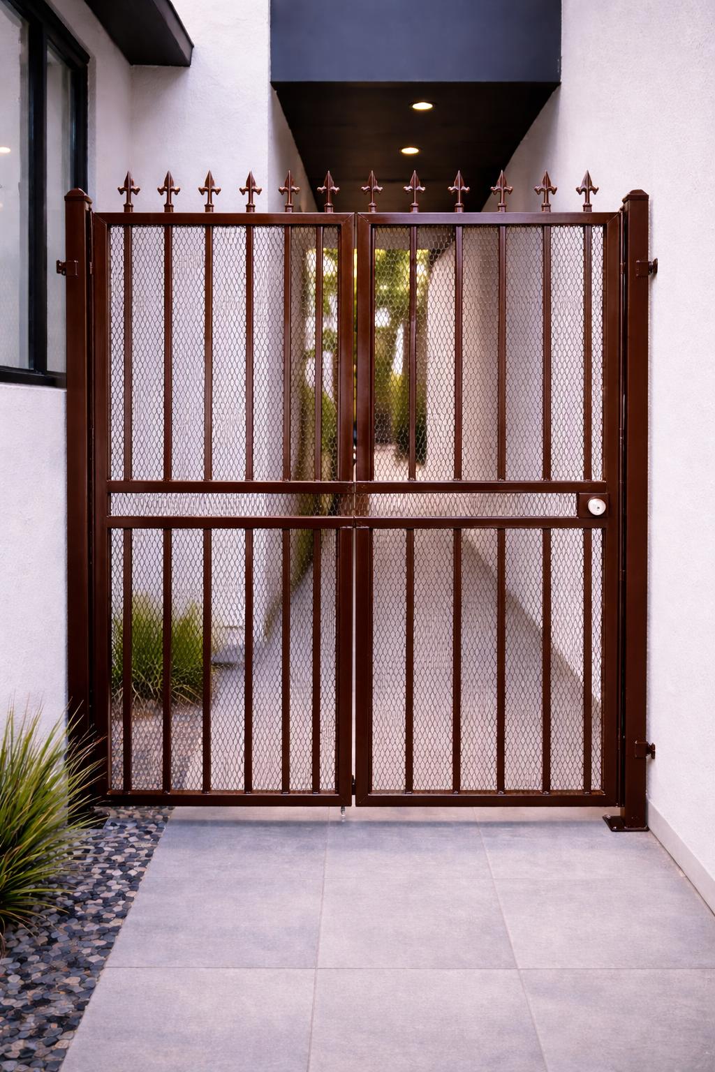 UrbanEdge Steel pedestrian Gate by the steel fabrication shop, product image 3