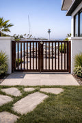 Valen Steel Entry Gate – Powder Coated Walkway Security Door by Crown Forge Iron, product image 1
