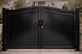 Bellagio Crest Double Driveway Gate by the steel fabrication shop, product image 1