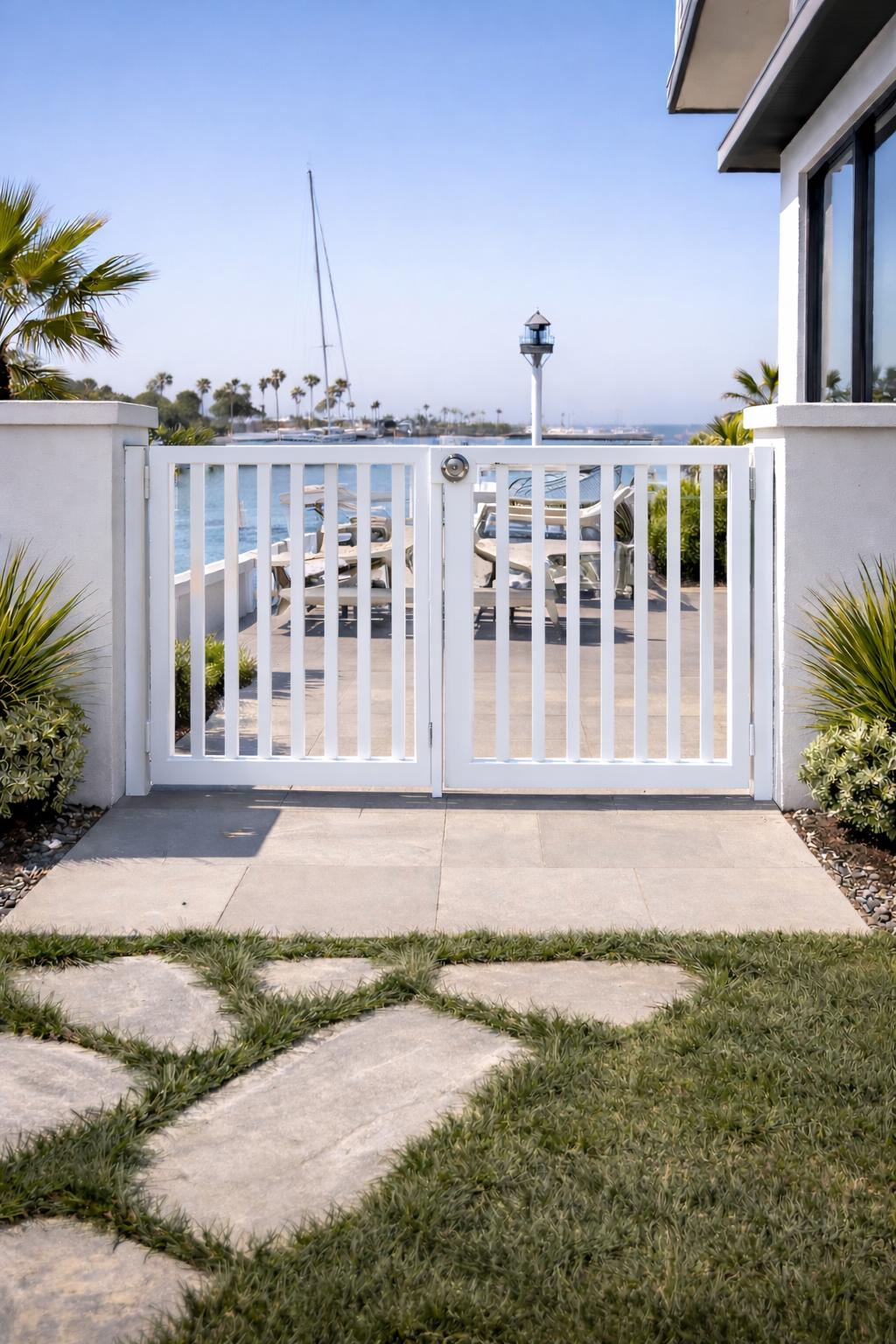 Valen Steel Entry Gate – Powder Coated Walkway Security Door by the steel fabrication shop, product image 3